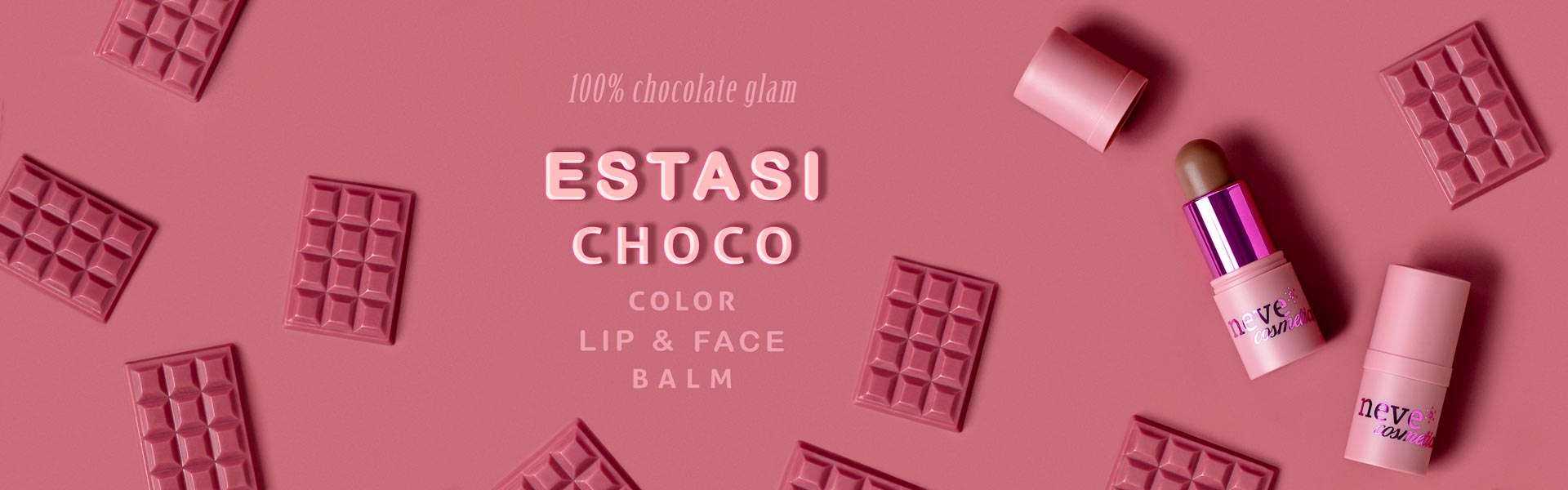 Estasi Choco color lip & face balm