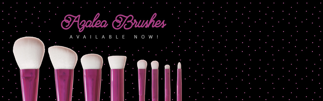 New Azalea Brushes by Neve Cosmetics
